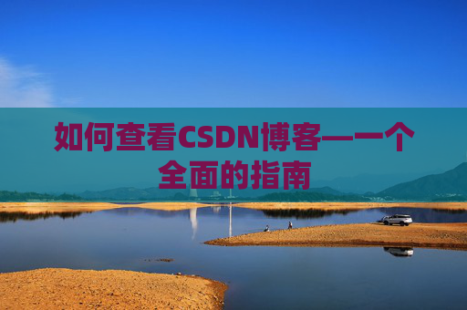 如何查看CSDN博客—一个全面的指南